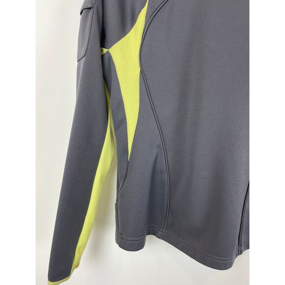 Fila Full Zip Athletic Track Jacket Gray Green Medium - Picture 8 of 10